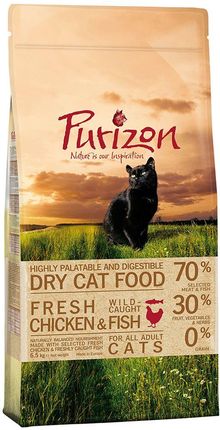 Purizon Cat Large Adult Kurczak I Ryba Bez Zbóż 6,5Kg