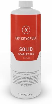 EK Water Blocks EK-CryoFuel Solid Premix Scarlet Red 1000ml