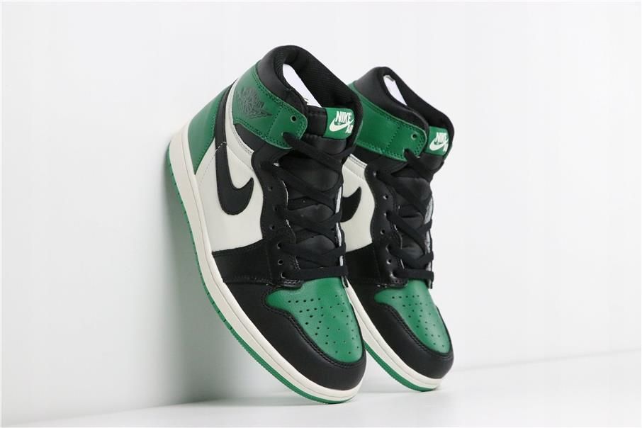 aj 1 pine green
