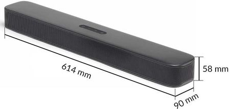 JBLサウンドバー JBL BAR 2.0 Noir JBLBAR20NOIJN SOUNDBAR JBL BAR 2.0 All-IN-ONE BT 80W CZARNY