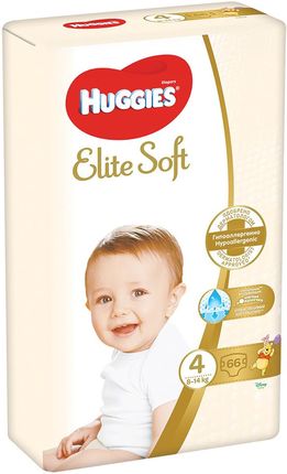 HuggiesElite Soft 4 66Szt 7-18Kg