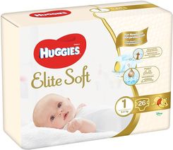Zdjęcie Huggies Elite Soft 1 (3-5kg) 26szt  - Głuchołazy