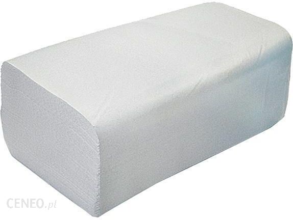 Kaczory Fabryka Papieru Ręczniki Składane Zz 1-Warstwowe Białe Karton 4000Szt