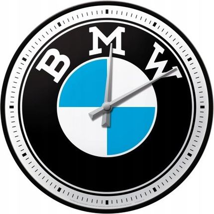 Zegar Bmw Logo ścienny prezent metal+szkło