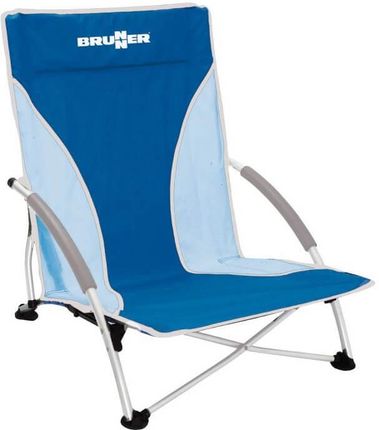 Brunner Składane Krzesło Plażowe Cuba Niebieskie