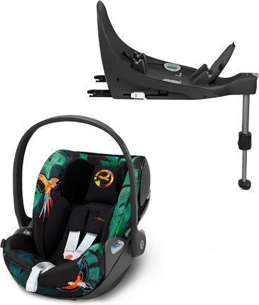 double pet stroller carrier LPOTIUS for 2 Dogs & Cats, Side-by-Side, Black clearance_false Size:Raw Black Metal Round Outdoor Folding design convenient for