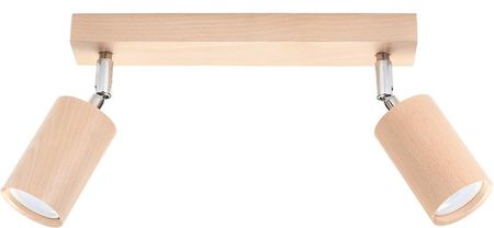 Sollux Plafon BERG 2 naturalne drewno (SL.0702)