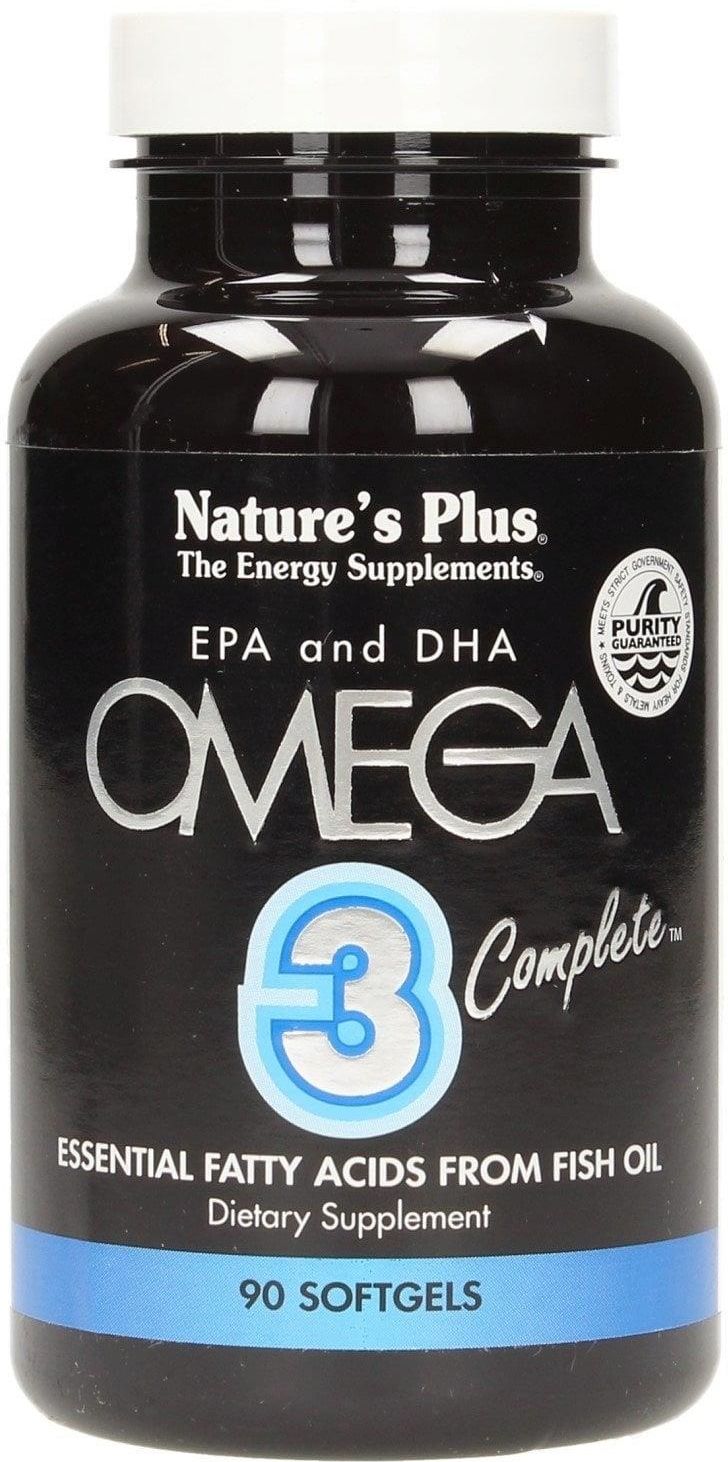Preparat medycyny naturalnej Nature's Plus Omega 3 Complete 90 Żele