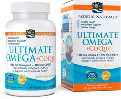 Kapsułki Ultimate Omega + CoQ10 Nordic Naturals 60 szt. - zdjęcie 1