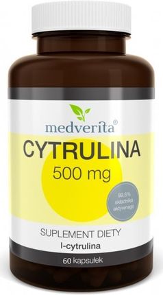 Cytrulina L-cytrulina 500 mg 60 kaps Medverita