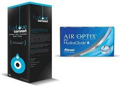 Zdjęcie Air Optix PLUS Hydraglyde 6 szt. + Eyelove Comfort 500ml - Ożarów Mazowiecki