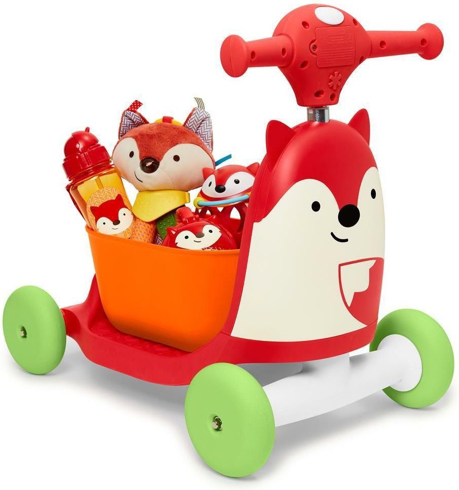 Skip Hop Hulajnoga 3W1 Zoo Lis - zdjęcie 4 Skip Hop Hulajnoga 3W1 Zoo Lis