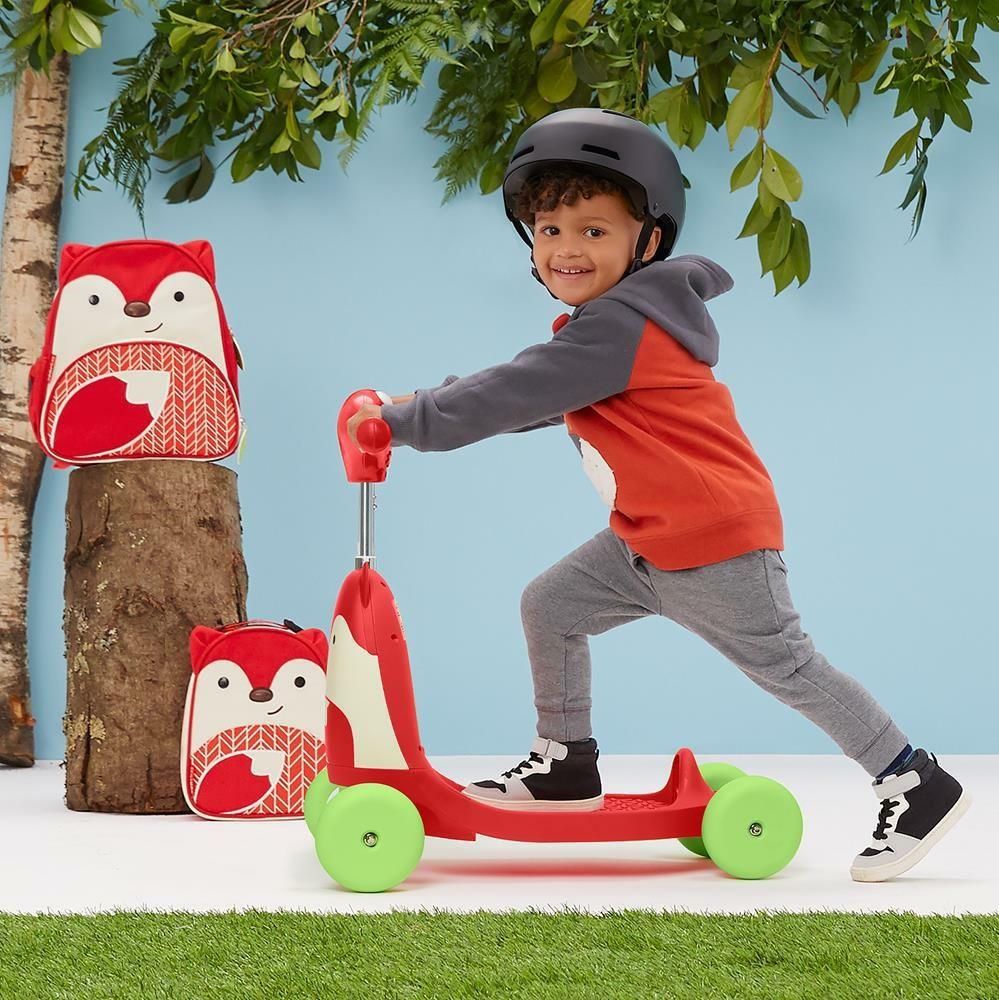 Skip Hop Hulajnoga 3W1 Zoo Lis - zdjęcie 10 Skip Hop Hulajnoga 3W1 Zoo Lis