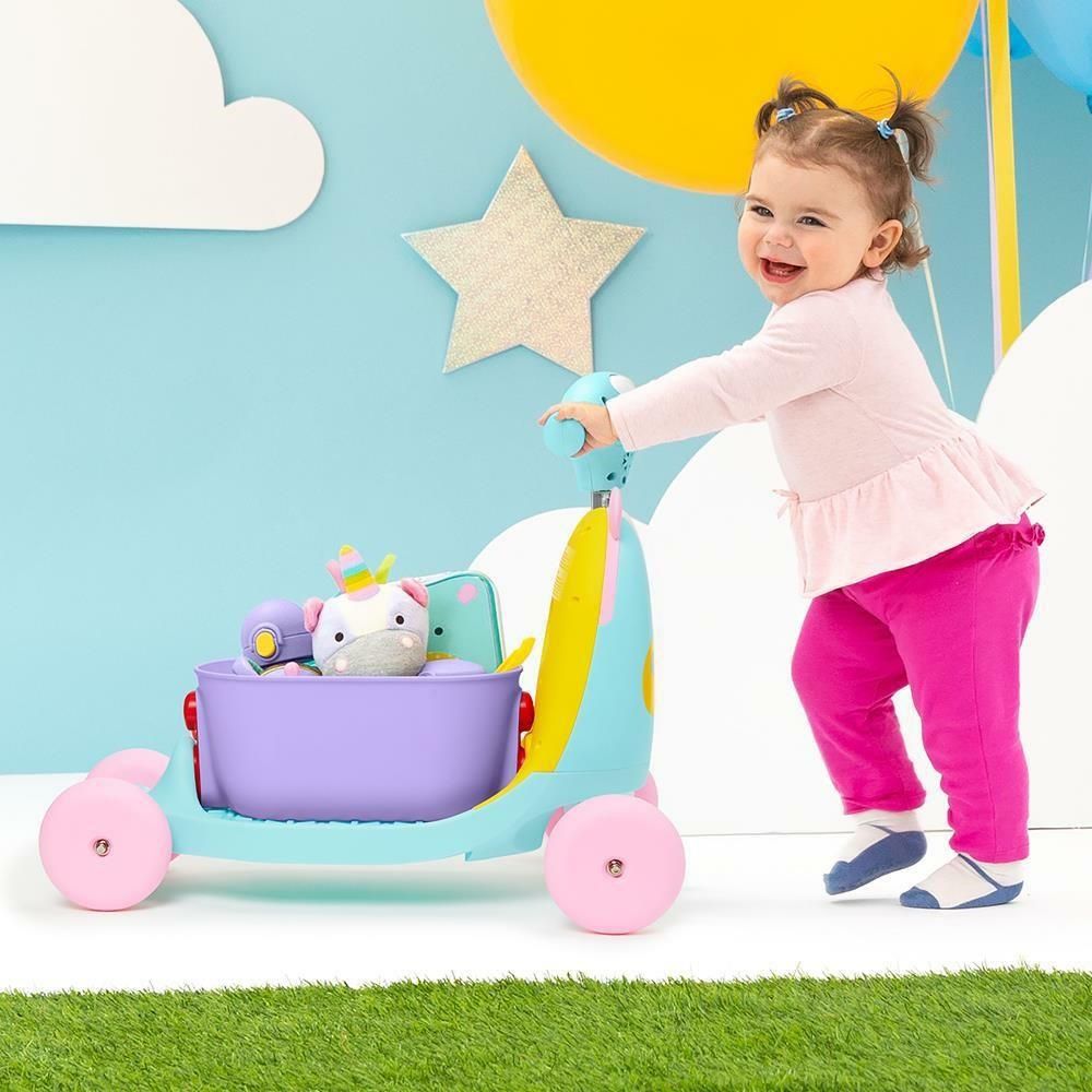 Skip Hop Hulajnoga 3W1 Zoo Jednorożec - zdjęcie 1 Skip Hop Hulajnoga 3W1 Zoo Jednorożec
