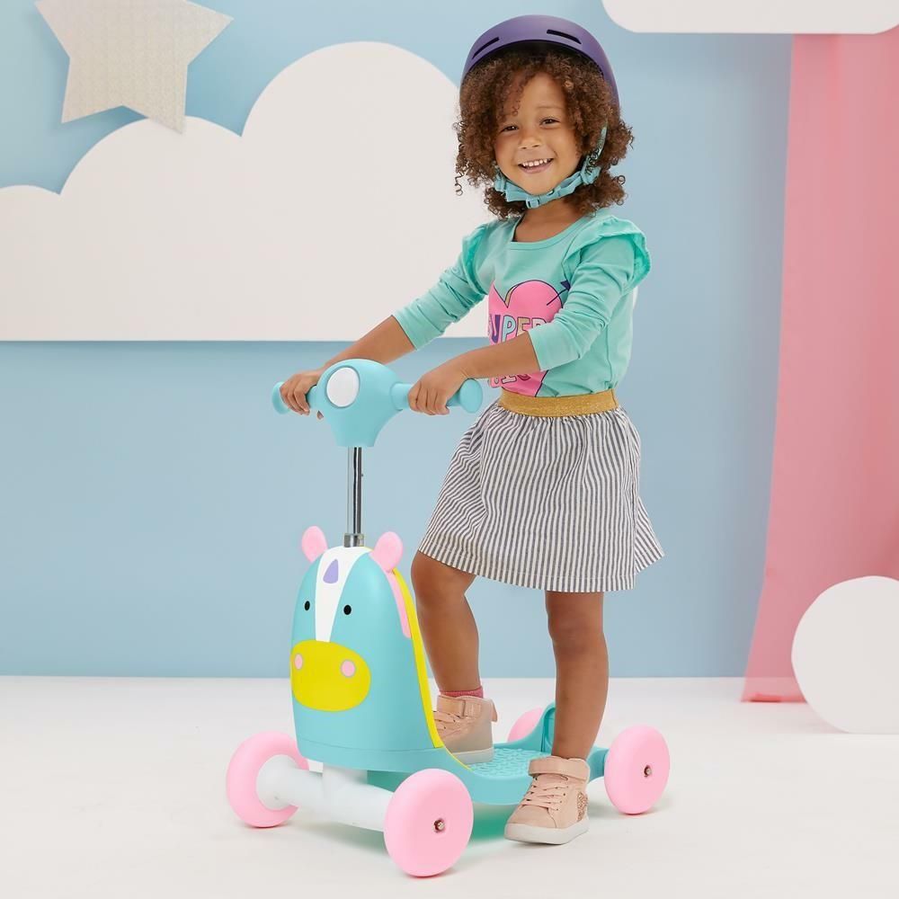 Skip Hop Hulajnoga 3W1 Zoo Jednorożec - zdjęcie 5 Skip Hop Hulajnoga 3W1 Zoo Jednorożec