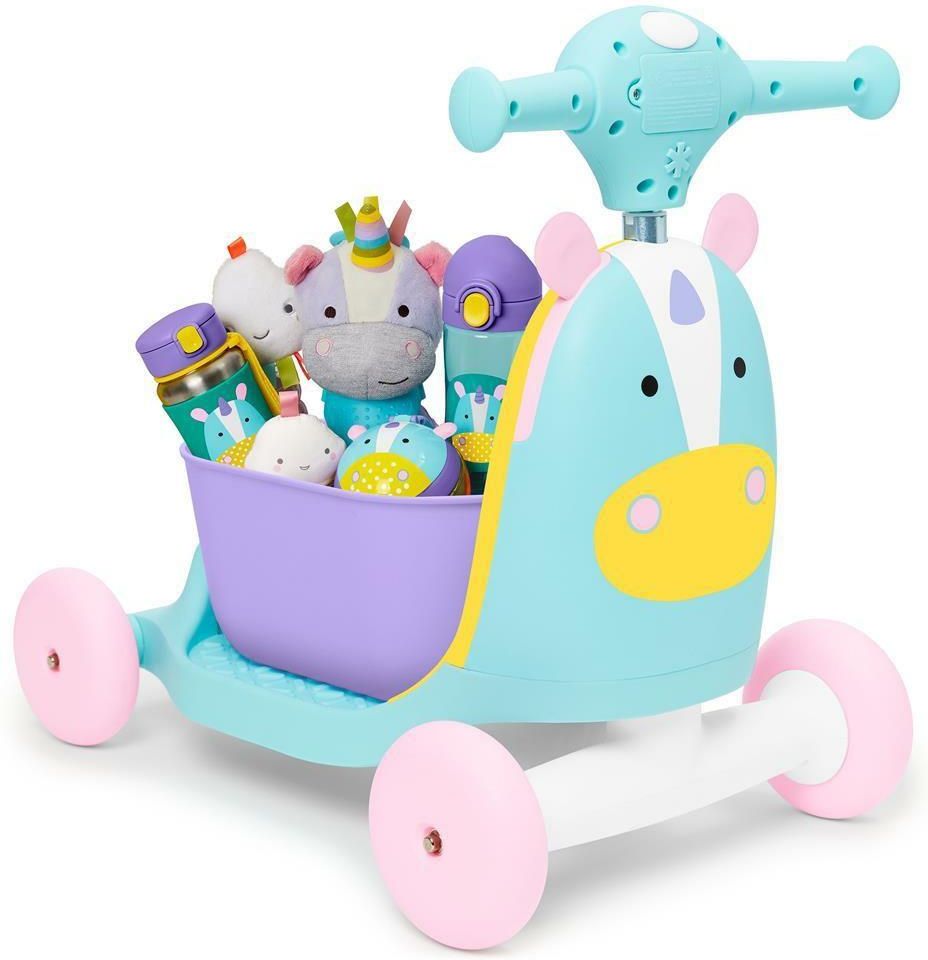 Skip Hop Hulajnoga 3W1 Zoo Jednorożec - zdjęcie 6 Skip Hop Hulajnoga 3W1 Zoo Jednorożec