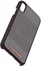 Nordic Elements Saeson Idun Materiałowe etui iPhone XR Dark Brown Pattern 1