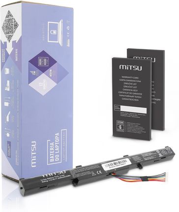 Mitsu Bateria do Asus Gl752Vl, N552Vx 2200 mAh (BCASGL752)