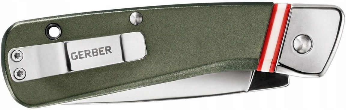 Gerber Nóż Składany Straightlace Green Crag39