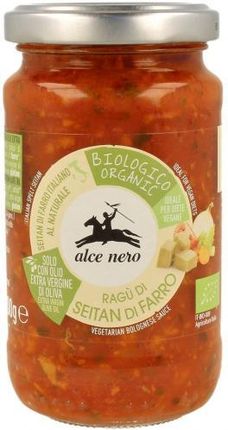 Alce Nero Sos Pomidorowy Seitanem I Oliwą Z Oliwek Extra Virgin Bio 200G