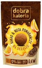 Zdjęcie Dobra Kaloria Ciasteczka Kulki Kakao&Nuta Pomarańczy Bez Cukru 65G - Mogilno