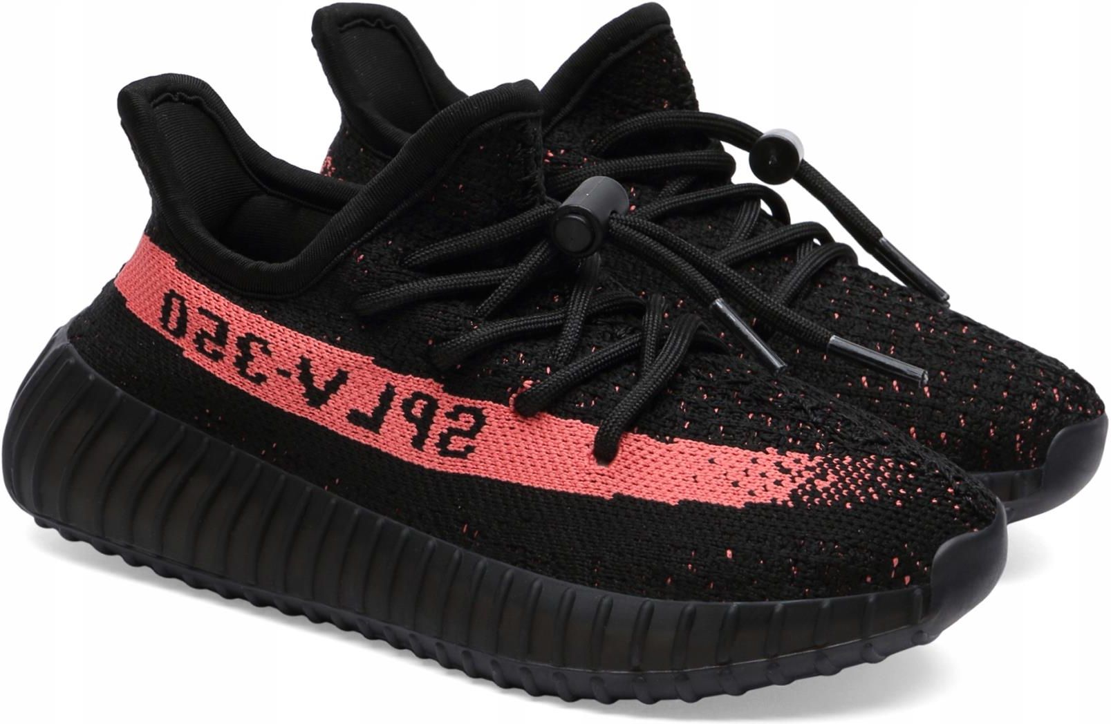 adidas Yeezy Boost 350 V2 ブラック/オレンジ Adidas Yeezy Boost Czarny pomarańczowy 350 V2 r.43 - Ceny i