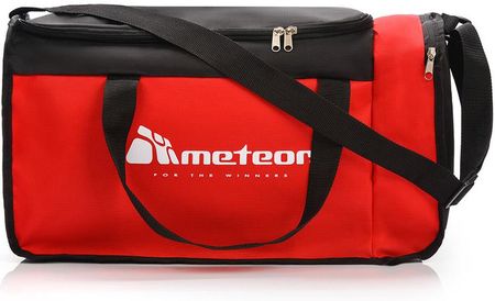 Torba fitness Meteor Widar 40L czerwono-czarna 74543