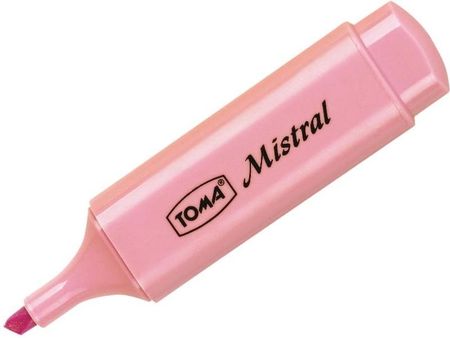 Zakreślacz Mistral Pastel różowy (10szt) TOMA