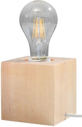 Sollux Lampa biurkowa ARIZ drewno (SL.0677)