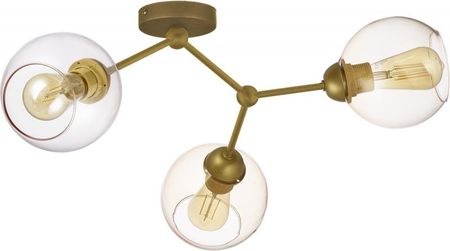 Tk Lighting Lampa Sufitowa Fairy Złoty Mat 3P (4371)