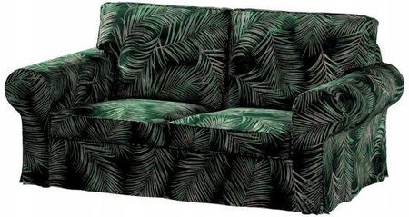 Pokrowiec na sofę Ektorp Ikea w liście velvet