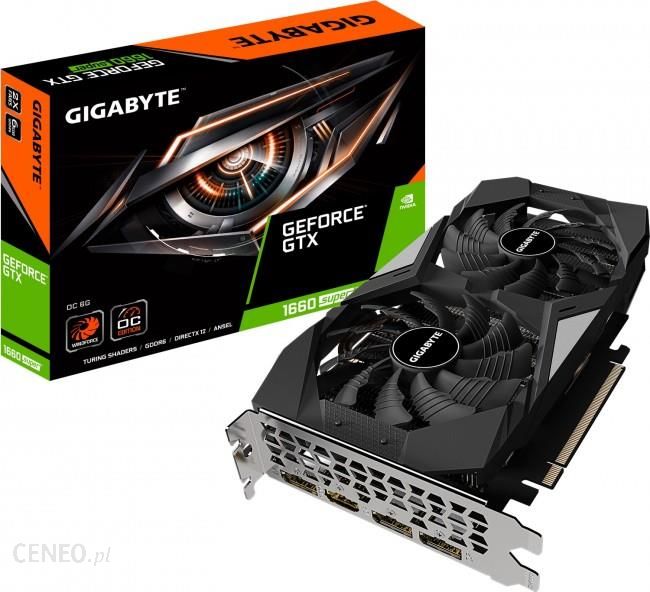 „Gigabyte GeForce GTX 1660 SUPER 6GB OC“ (GVN166SOC6GD)