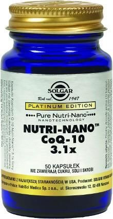 Solgar Nutri-Nano Coq-10 3,1X Bardziej Przyswajalny 50kaps