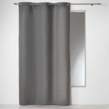 Douceur D'Intérieur Zasłona Na Przelotkach 140x240 Panama Szara