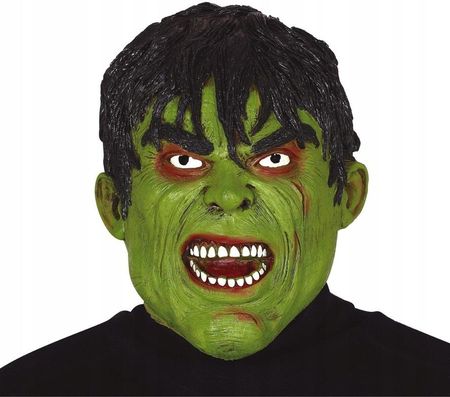 Maska Lateksowa Potwór Hulk Halloween G2237