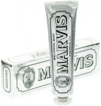 Marvis Whitening Mint Wybielająca Pasta Do Zębów W Stylu Retro 85Ml
