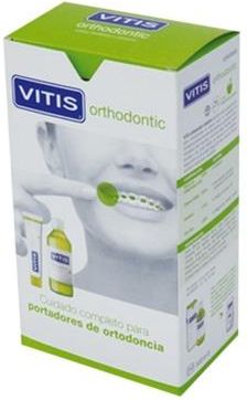 Dentaid Vitis Orthodontic Zestaw Ortodontyczny Pasta Do Zębów 100Ml + Płyn 500Ml 