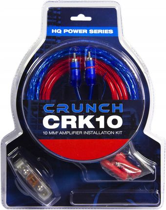 Zestaw kabli do wzmacniacza 10mm2 Crunch CRK10