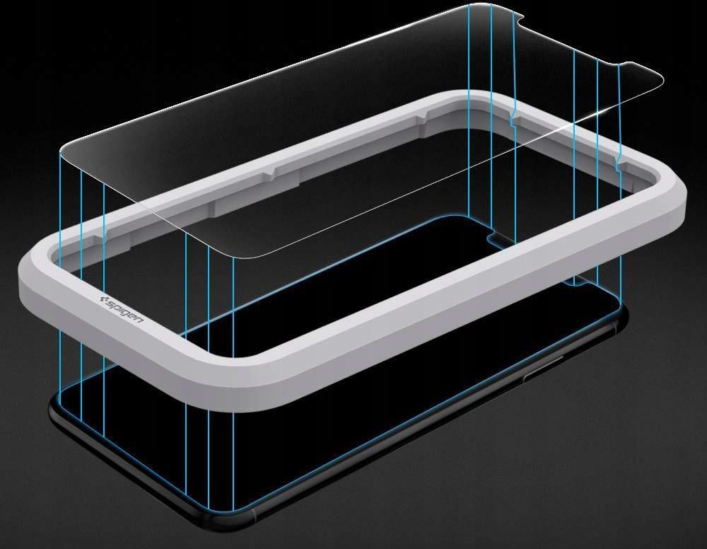 SPIGEN SZKŁO DO ETUI GLAS.TR SLIM AM X2 IPHONE 11 / XR - zdjęcie 8 SPIGEN SZKŁO DO ETUI GLAS.TR SLIM AM X2 IPHONE 11 / XR