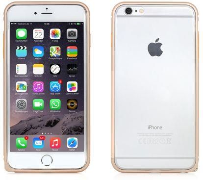 StilGut - Etui Apple iPhone 6 Plus - Bumper / Ghost, gold