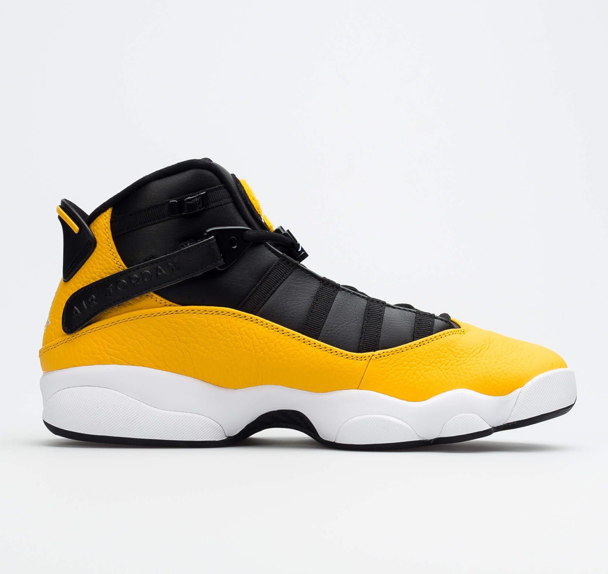 6 rings jordan yellow