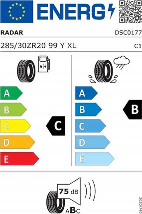 RADAR DIMAX R8+ 285/30R20 99Y - zdjęcie 2