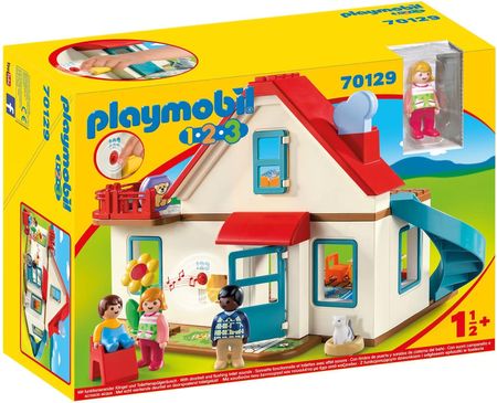 Playmobil 70129 1.2.3 Domek Wielokolorowy
