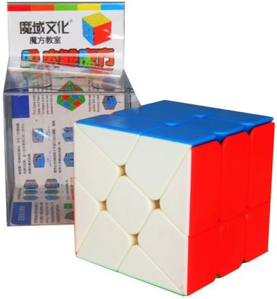MoFangJiaoShi 3x3 Windmill  Cube Stickerless Bright