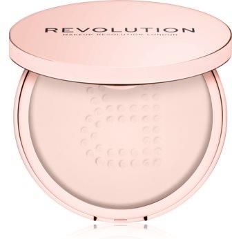 Makeup Revolution Conceal&Fix transparentny puder sypki wodoodporny odcień Light Pink 13g