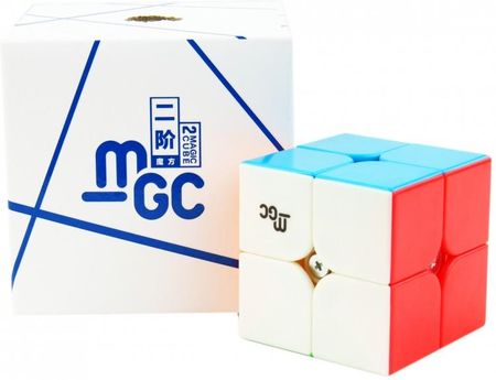 YJ MGC 2x2 Magnetic Cube Stickerless Bright