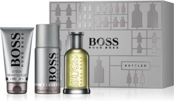 Hugo Boss Boss Bottled woda toaletowa 100ml + żel pod prysznic 100ml + dezodorant w sprayu 150ml