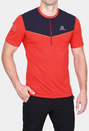 Salomon Fast Wing Hz S Tee Fiery Red Ceny i opinie