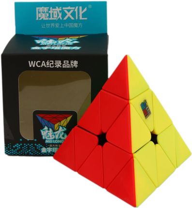 Moyu Meilong Pyraminx  Cube Stickerless Bright