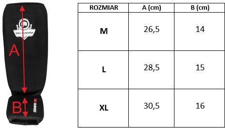 Dbx Bushido Elastyczne Ochraniacze Na Piszczele Czewone Goleń I Stopa Sp 20V1